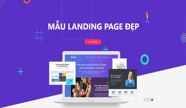 Hình ảnh landing page 